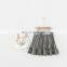 2020 girls ruffled plaid skirt