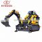 HYSOON small compact backhoe loader for sale
