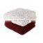 High Quality Decorative Red Chenille Blanket 50 x 60 Inch for Sofa