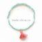 2016 Fashion Wooden Beaded with a Cowrie Shell and Cotton Tassel