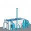 container sand blasting room chamber with mobile trailers