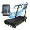 curved cheap manual treadmill price commerical use exercise fitness equipment leg press manual running machine