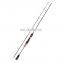 2 Segment Ultrafine 1.8m Carbon Fiber Fly Rod Spinning Fishing Lure Rod