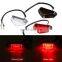 Universal DC 12V RED 12 LED Motorcycle Motorbike ATV Dirt Bike Brake Stop Running Tail Light Signal Indicators