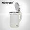 Honeyson top hotel white 1 litre tea kettle with hospitality tray