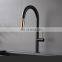 Contemporary Brass Kitchen faucet sink faucet with Ceramic handle