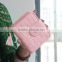 Multicolor Pink Blue Blck fashional de Ultimos moda ID card bank card Holder wallet cartera para dama