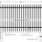China high quality metal picket  fence  wrought iron fencing for sale