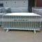 The temporary fence Movable guardrails crowd control barriers