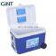 2021 Gint Portable Plastic Ice box Custom Promotion Wholesale  large golf  trolley wheeled cooler box for outdoor