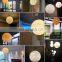 Tonghua 2021 Acrylic Material Moon E26 E27 Lamp Holder LED Light Hotel Coffee Library Decorative Modern Lighting Pendant Lamp