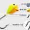 1g 1.5g 1.6g 2.5g 5.0g  Ice Fishing 5 pcs / pack 20 Colors Ant Drop  Fishing Lures Ice Fishing Jig Head
