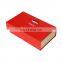 Book Shaped Magnet Closure Paperboard Packaging Gift Box Cardboard Cover Flap Box for Cosmetic