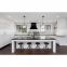American classic modern white modular designs MDF shaker kitchen cabinet