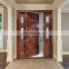 commercial solid wood exterior glass panel entrance doors