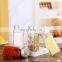 100 ml Square Glass Bottle Salt Pepper Shaker With Metal Lid