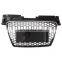 Car accessories for Audi TT front grill change to TTRS facelift mesh grille radiator honeycomb grills 2008-2014