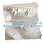 Holographic Pouch With Hang Hole For Clothing packing / iridescent Mylar Pouch For Underwear Mylar Stand up Aluminum Foi