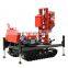 Crawler Hydraulic top drive positive circulation water well drilling rig