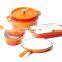 Pre-seasoned cast iron nonstick pots and pans  cookware sets