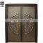 Luxury Home Design Carving Cast Aluminum Doors Interior Entrance Door Gate With Lock