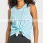 Gym Fitness Sportswear Sleeveless Loose Casual Yoga Tank Top Ladies Workout Athletic Exercise Wear Vest Singlet For Women