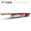 3 Axles 40Ft Flatbed Container Semi Trailers