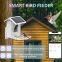 2023 Outdoor Solar panel charging Smart Birds Feeders with Camera WiFi APP Install Notification Bird House
