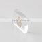 Clear acrylic block with engraving logo Acrylic Signage Nameplates crystal glass block
