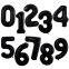 16 32 40 Inch Foil Globos Foil Letters Large Number Balloons 0-9 Number Helium Balloons for Birthday Party Supplies Decorations
