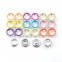 Brass Metal Stainless steel material Ring Prong Snap Button With 4 Parts Lead Free & nickel free for Infant Baby Clothes baby bibs baby suits
