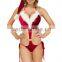 2015 OEM order for XMas Cheap Velvet Sexy Cute Christmas Costumes