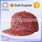 Custom Design Your Own Printing Snapback Hat Flip up Brim Hat