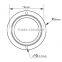 60 degree 66mm Led optical lens with Gasket