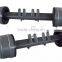 Heavy duty axle with specialized quality and property