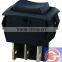 3 position switch 6pins waterproof momentary switch rocker switch KCD4-203A