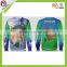 never fading! wholesales dry fit sublimation transfer fishing clothing