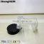 200ml Storage Jar Cylinder Plain Glass For Cosmetic Glass Jar With Lid
