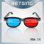 Good design for 3d glasses red cyan cheap 3d glasses sunglasses no brand