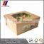 Custom cheap disposable meal paper kraft box