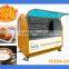Most convenient crepe cart used outdoor mobile food kiosk cart design
