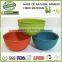 bright colors bowl set, bamboo fibre colorful bowl, bamboo cute bowl
