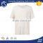 Summer men short sleeve o neck faded cotton blank t-shirts