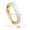 fashion designs men 18k gold plated stainless steel ring wedding jewelry for boys