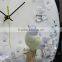 High Quality Relief Embossed Delicate Family Decor Mini Clock/ Quality Choice