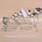 84pcs gold plated cutlery of stainless steel 430 material and made in Jieyang factory directly