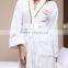 Organic cotton bathrobe for hotel