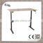 Durable manual height adjustable sit to stand up desk