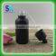 black matte frosted glass dropper bottle e liquid bottles 30ml e juice packing