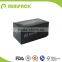 Disposable printed cardboard food packaging with clear window for sushi